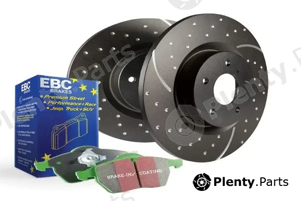 EBC Brakes PD11KF1222 — High Performance Brake Kit
