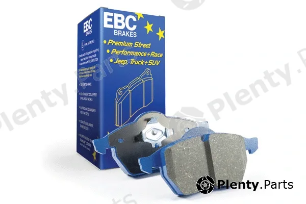 EBC Brakes DP5001NDX — Brake Pad Set, disc brake Bluestuff material exhibits a 0.52μ stable friction