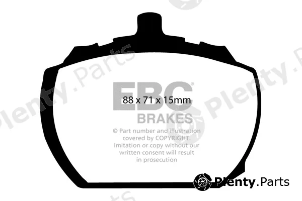 EBC Brakes DP2240 — Brake Pad Set, disc brake