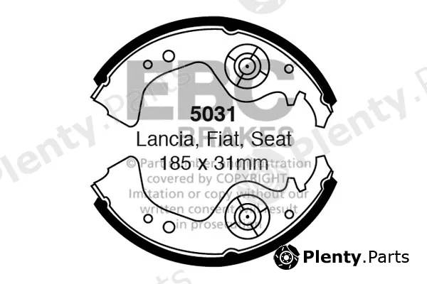 EBC Brakes 5031 — Brake Shoe Set