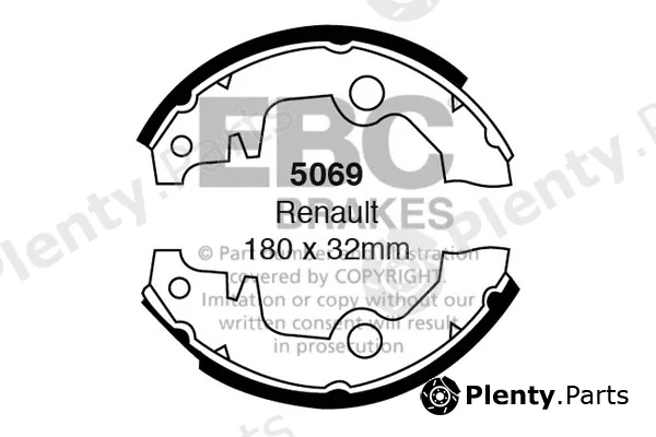 EBC Brakes 5069 — Brake Shoe Set