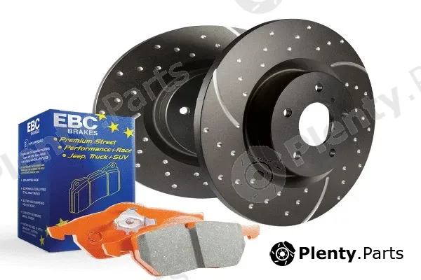 EBC Brakes PD15KF714 — High Performance Brake Kit