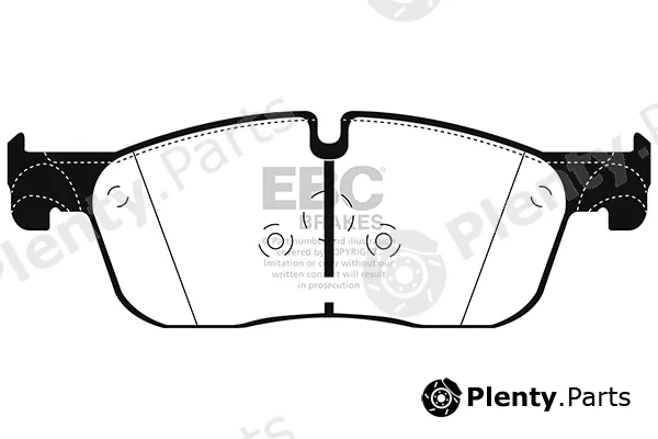 EBC Brakes DP42255R — Brake Pad Set, disc brake