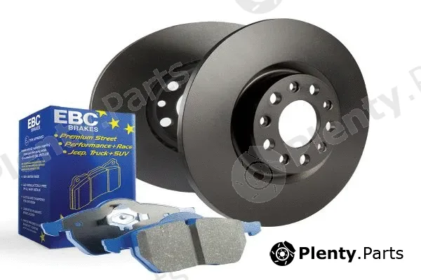 EBC Brakes PD04KF898 — High Performance Brake Kit