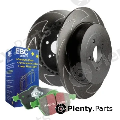 EBC Brakes PD16KF108 — High Performance Brake Kit