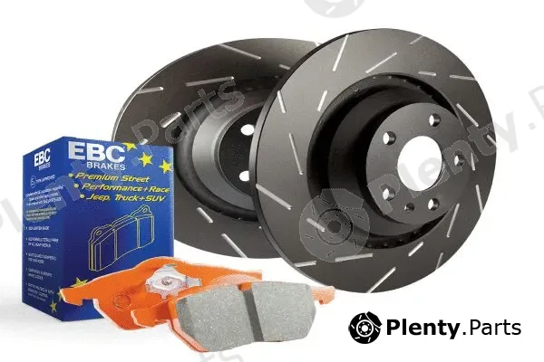 EBC Brakes PD10KF1319 — High Performance Brake Kit