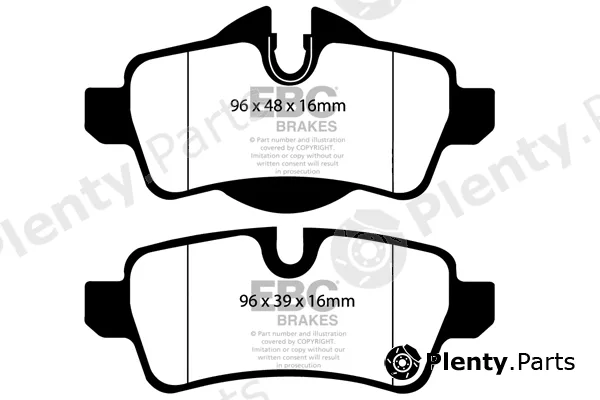 EBC Brakes DP41931R — Brake Pad Set, disc brake