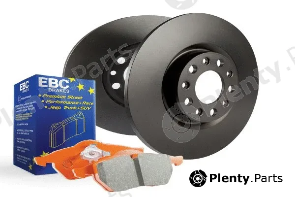 EBC Brakes PD05KF692 — High Performance Brake Kit