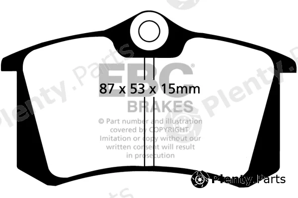 EBC Brakes DP2680 — Brake Pad Set, disc brake