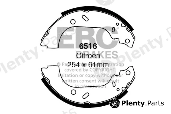 EBC Brakes 6516 — Brake Shoe Set