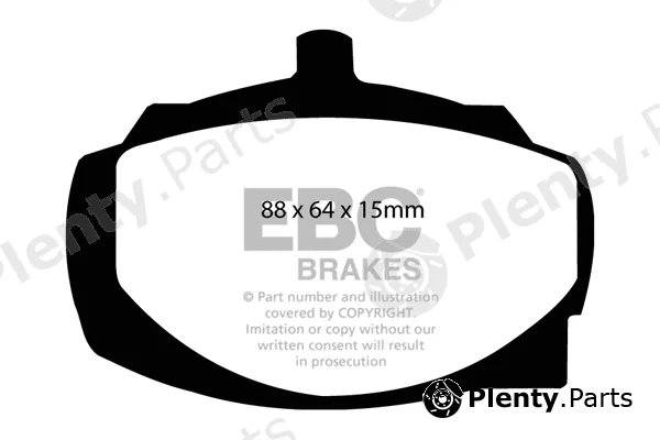 EBC Brakes DP2161 — Brake Pad Set, disc brake
