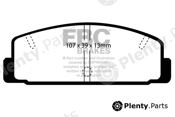 EBC Brakes DP729 — Brake Pad Set, disc brake