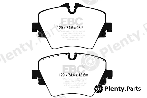 EBC Brakes DP42245R — Brake Pad Set, disc brake