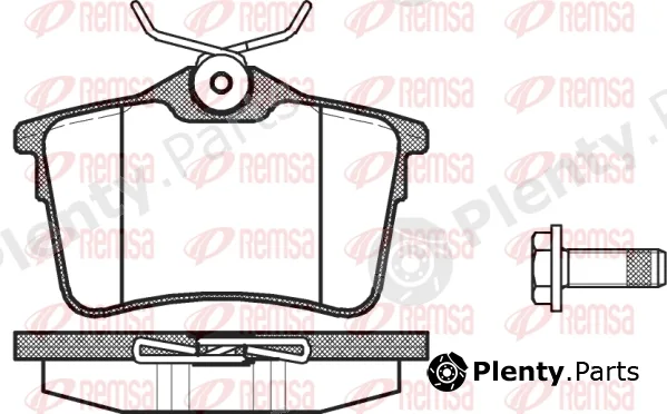 Flexible Drive 138200 — Brake Pad Set, disc brake