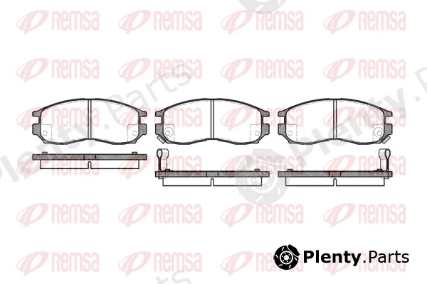 Flexible Drive 046002 — Brake Pad Set, disc brake