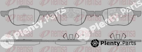 Flexible Drive 108200 — Brake Pad Set, disc brake