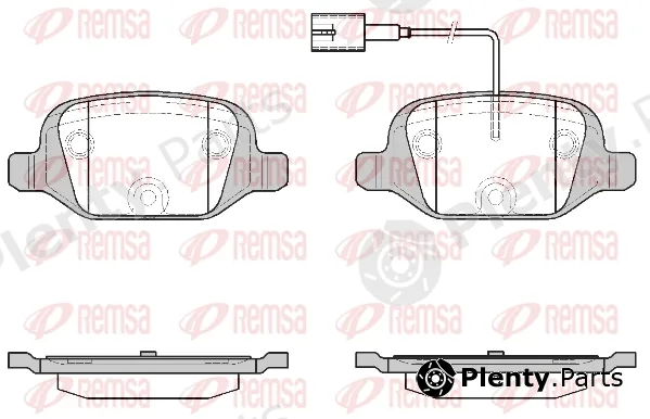 Flexible Drive 072712 — Brake Pad Set, disc brake