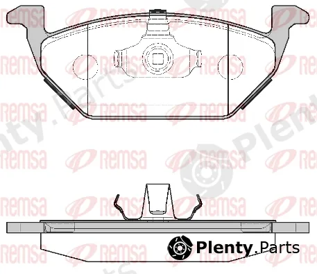 Flexible Drive 063300 — Brake Pad Set, disc brake