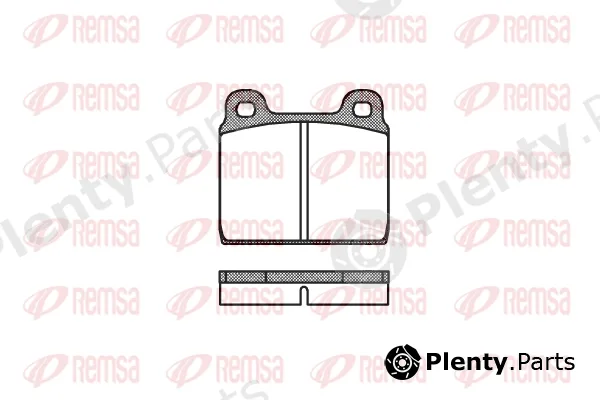 Flexible Drive 000200 — Brake Pad Set, disc brake