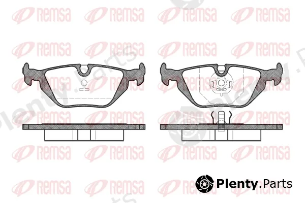 Flexible Drive 026530 — Brake Pad Set, disc brake