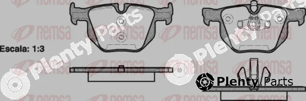 Flexible Drive 038170 — Brake Pad Set, disc brake