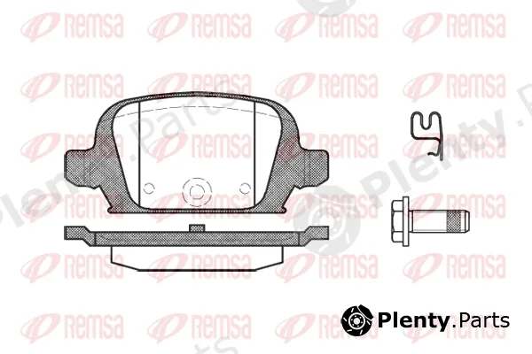 Flexible Drive 083502 — Brake Pad Set, disc brake