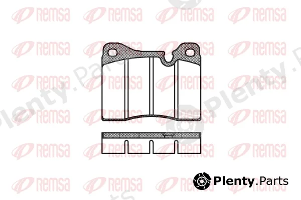 Flexible Drive 001130 — Brake Pad Set, disc brake
