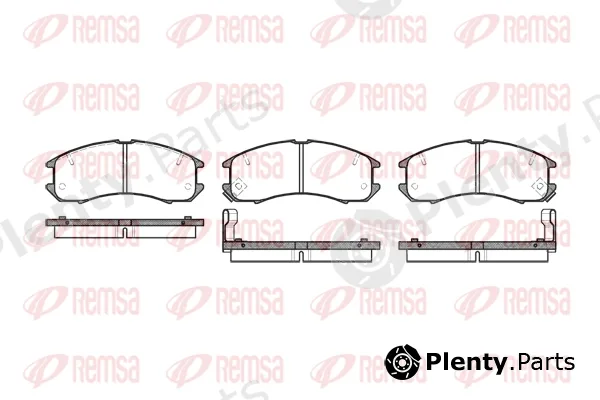 Flexible Drive 027302UC — Brake Pad Set, disc brake