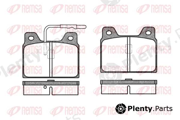 Flexible Drive 006802 — Brake Pad Set, disc brake