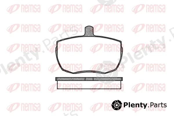 Flexible Drive 005600 — Brake Pad Set, disc brake