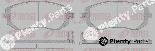 Flexible Drive 095114 — Brake Pad Set, disc brake