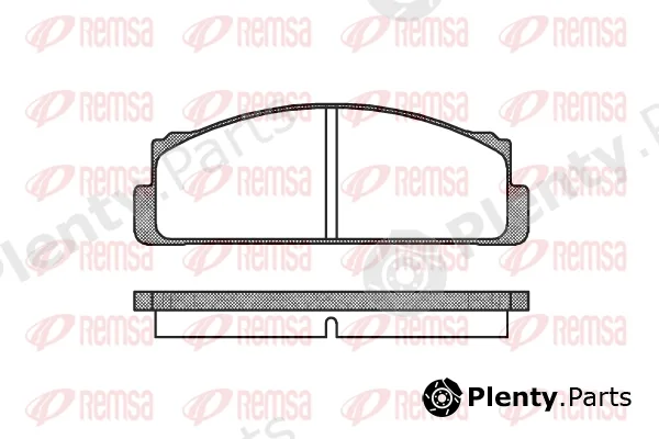 Flexible Drive 002220 — Brake Pad Set, disc brake