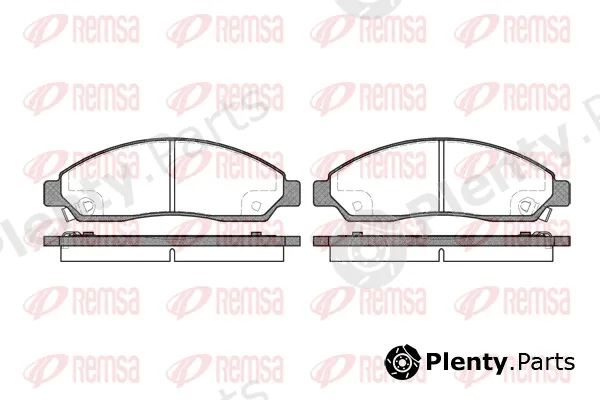 Flexible Drive 109814 — Brake Pad Set, disc brake