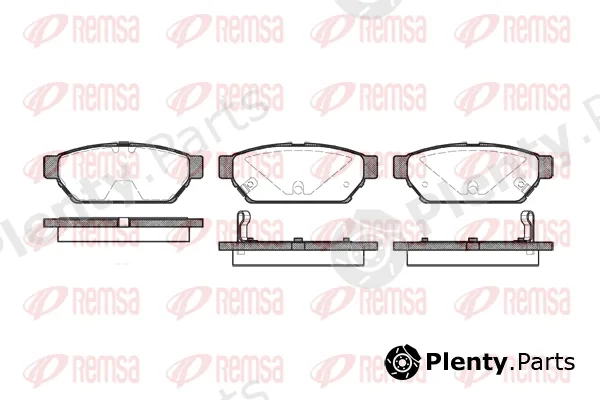 Flexible Drive 044002 — Brake Pad Set, disc brake