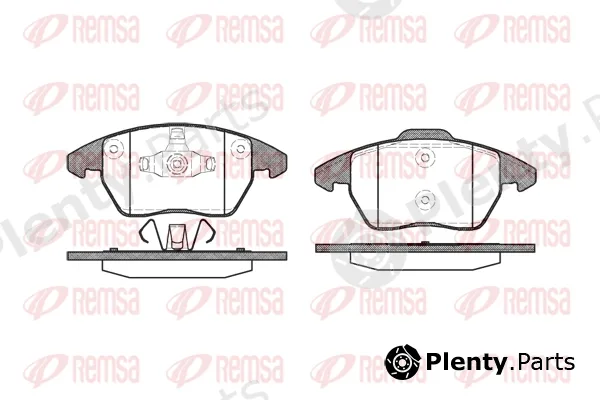 Flexible Drive 103010 — Brake Pad Set, disc brake