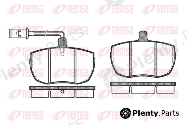 Flexible Drive 005612 — Brake Pad Set, disc brake