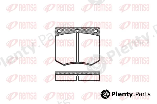 Flexible Drive 006300UC — Brake Pad Set, disc brake