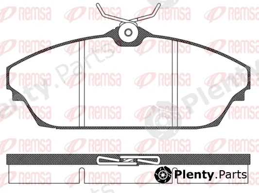 Flexible Drive 150400 — Brake Pad Set, disc brake