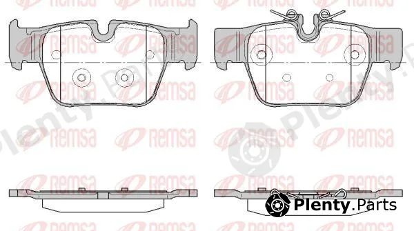 Flexible Drive 186800 — Brake Pad Set, disc brake
