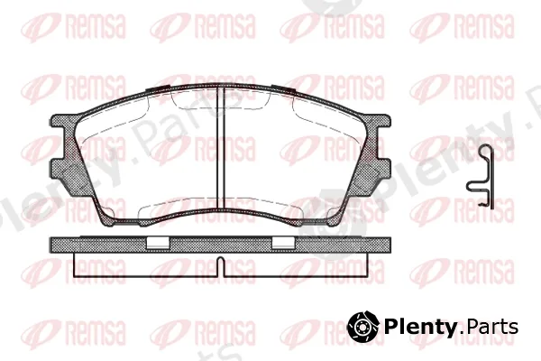 Flexible Drive 049100 — Brake Pad Set, disc brake