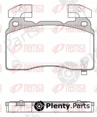 Flexible Drive 143824 — Brake Pad Set, disc brake