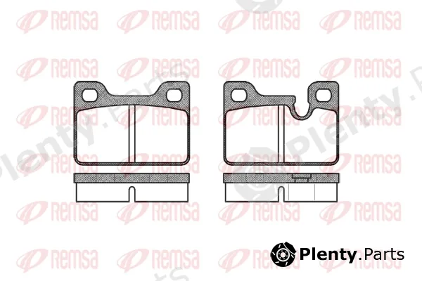 Flexible Drive 011300 — Brake Pad Set, disc brake