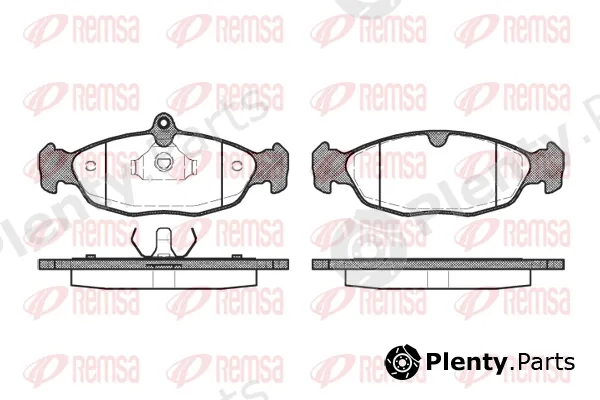 Flexible Drive 039320 — Brake Pad Set, disc brake