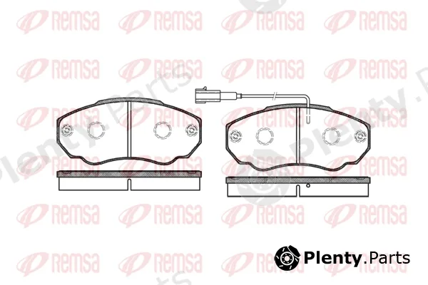 Flexible Drive 096001 — Brake Pad Set, disc brake