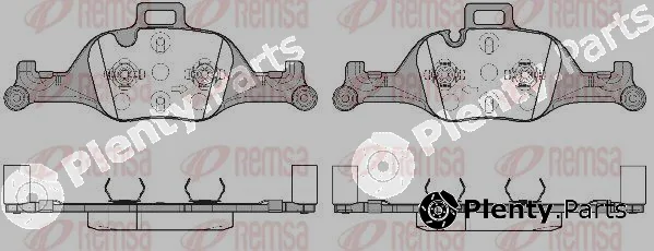 Flexible Drive 174000 — Brake Pad Set, disc brake