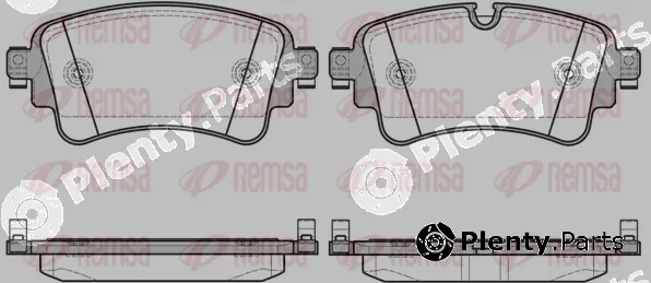 Flexible Drive 166908 — Brake Pad Set, disc brake