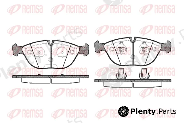 Flexible Drive 059700 — Brake Pad Set, disc brake
