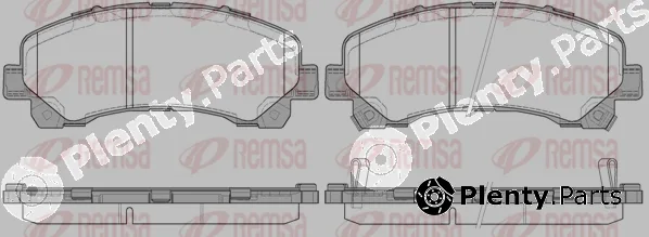 Flexible Drive 140700UC — Brake Pad Set, disc brake