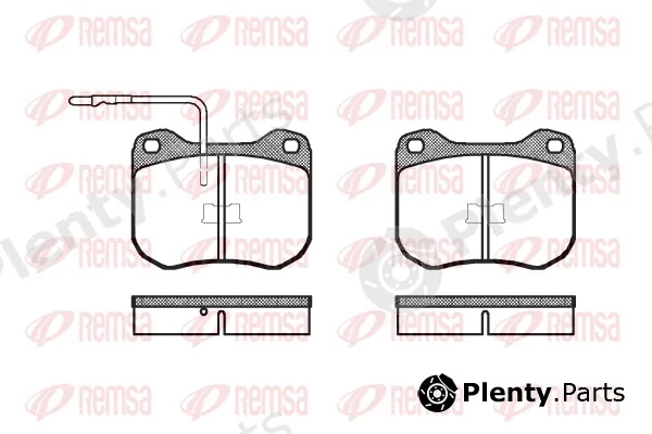 Flexible Drive 000102 — Brake Pad Set, disc brake