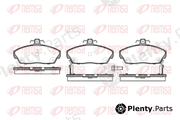 Flexible Drive 033702 — Brake Pad Set, disc brake